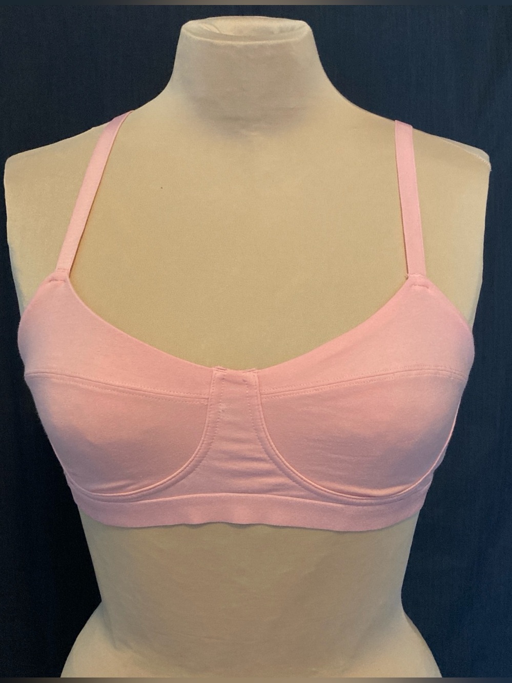 Soft Pink Wireless colsie Bralette in Cotton Spandex Blend
